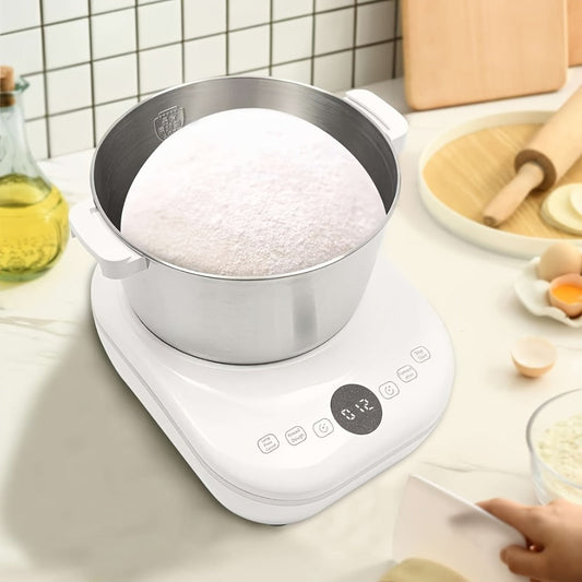 Electric Dough Maker, 7-Qt Stainless Steel Bowl with Fermentation and Timer