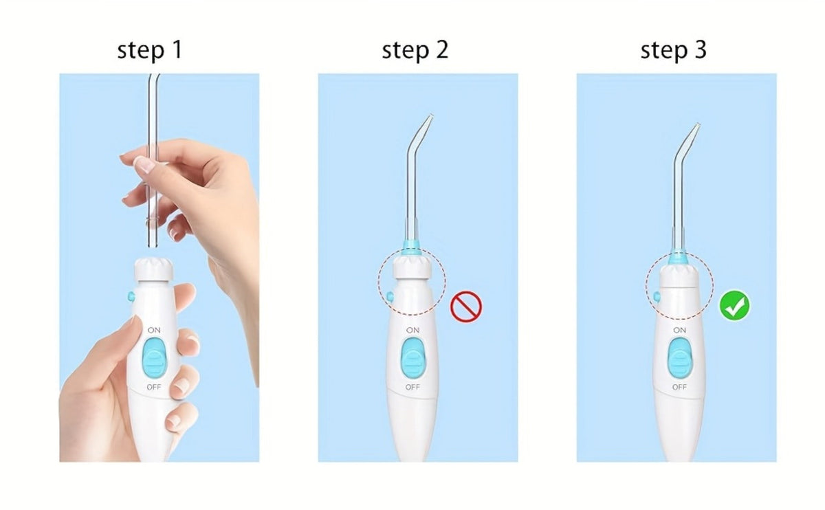 Water Flosser for Teeth & Braces 600ml Large Tank – 10 Adjustable Pressure Levels 8 Nozzles IPX4 Waterproof Professional Oral Irrigator Desktop Electric Dental Flosser for Adults Family