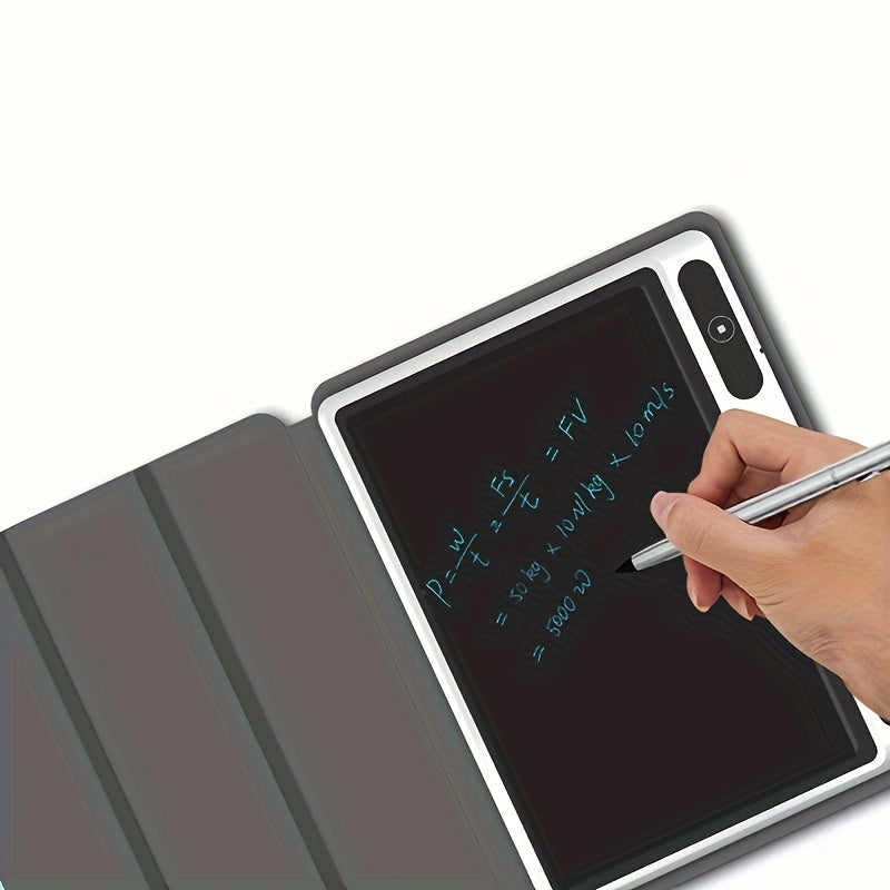 LCD Writing Tablet with Case 10.1 Inch – Electronic Handwriting Pad Doodle Board for Adults Kids Home School & Office | Digital Drawing Note-Taking Memo Board with Lock | Pink Black