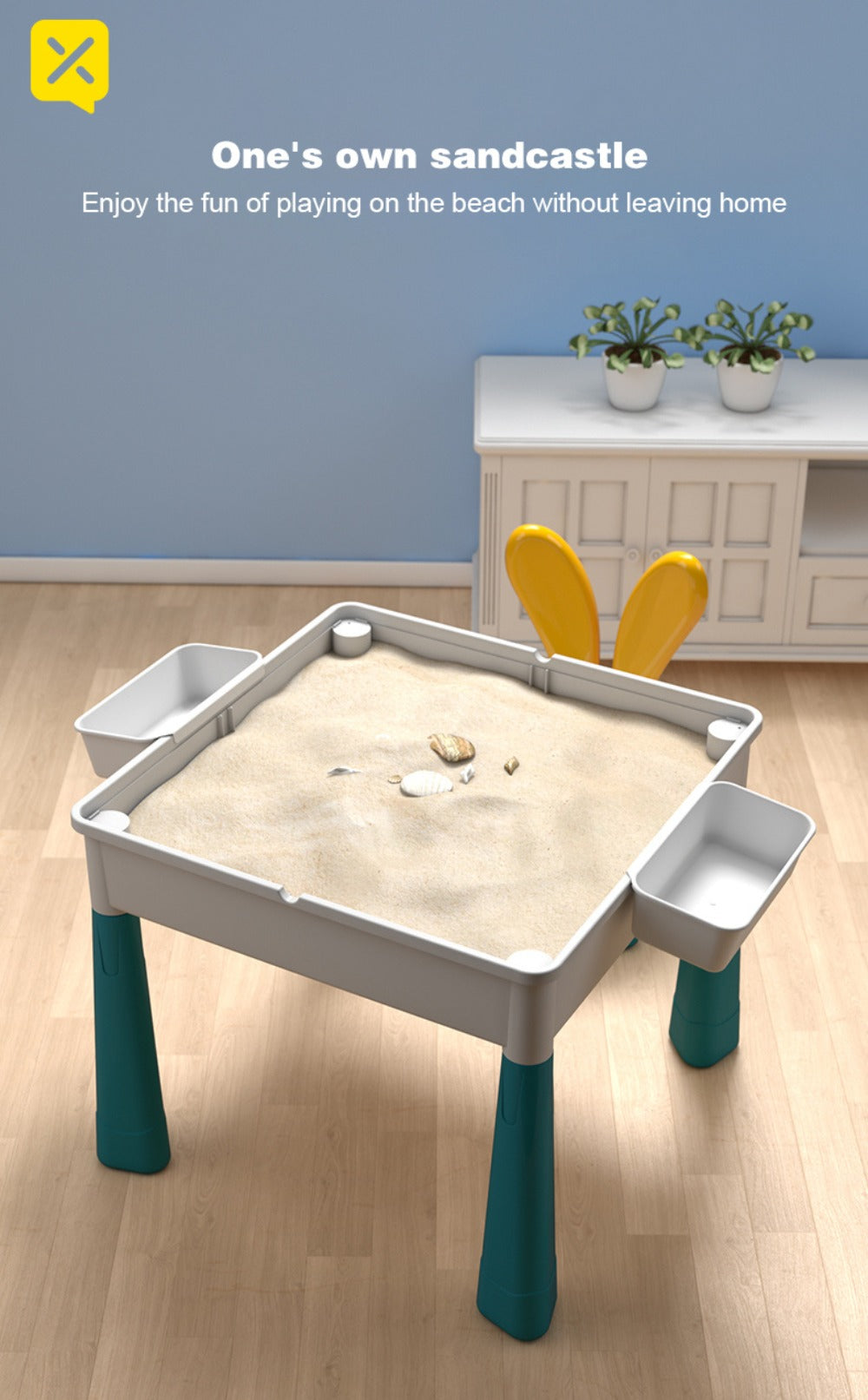 Kids Building Block Activity Table, Include Blocks or New Style 2