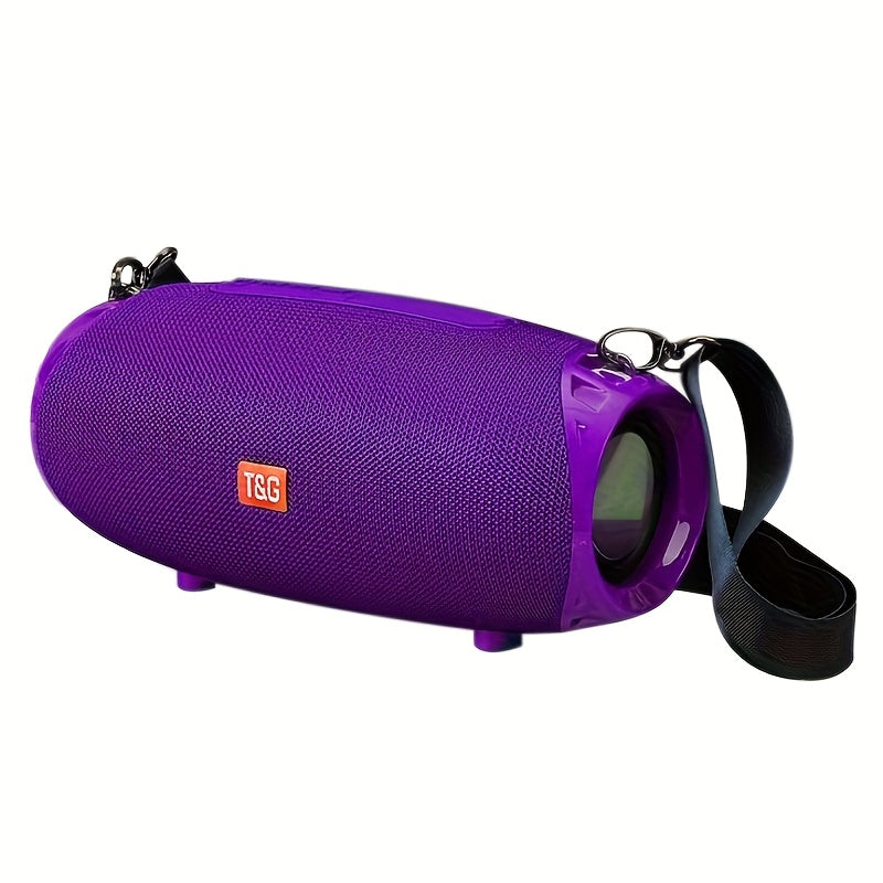 TG534 Dual Speaker Bluetooth Wireless Speaker – TWS Stereo Hi-Res Audio, Hands-Free Calling, FM Radio, TF Card & USB Drive Support, Compatible with Phone, Tablet & TV, Built-in Microphone