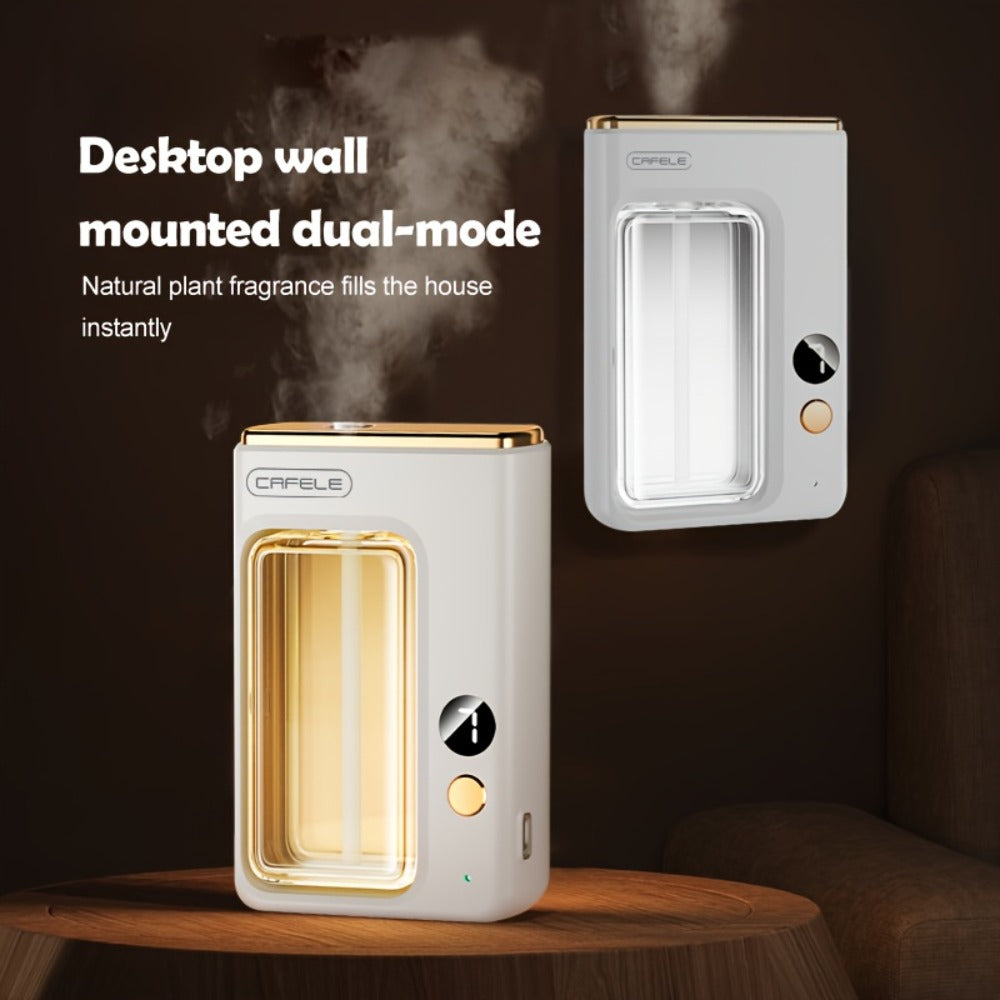 Essential Oil Diffuser for Home Bedroom – Large Capacity Ultrasonic Aroma Humidifier, 7-Level Mist, USB, Auto Shut-Off | Encounter Gardenia Hilton Shangri-La Ocean Scents | 1 or 3 Bottle Bundle