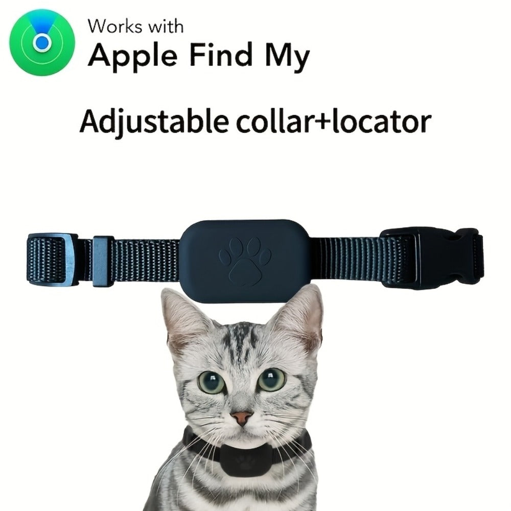 Pet GPS Tracking Collar Dual-System Smart Positioning – Anti-Lost Adjustable Collar Tracker for Cats Dogs & Puppies, Real-Time Location, Lightweight & Durable Design