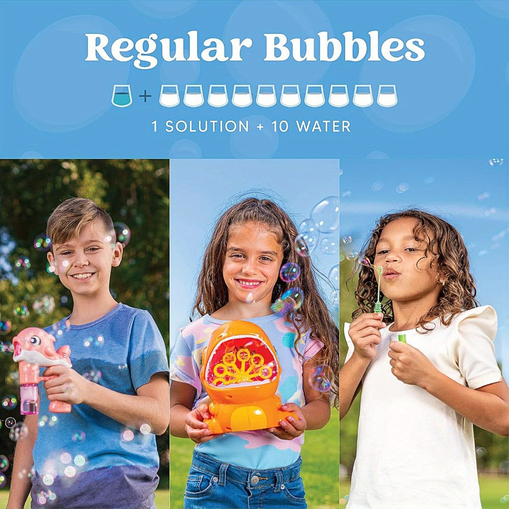 32oz Bubble Solution Refill Concentrate – Makes 2.5 Gallons, Compatible with Bubble Machines, Wands & Blowers, Non-Toxic Kids Outdoor Party Toy, Perfect for Birthdays, Weddings & Summer Fun