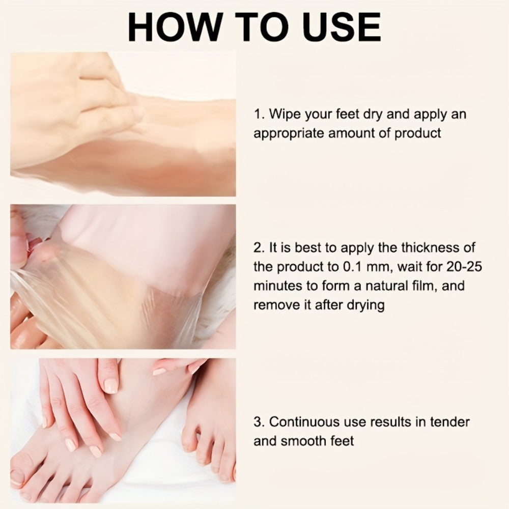 Foot Wax Moisturizing 3 Pack Niacinamide Deep Hydrating Foot Cream Mask Softening Cracked Heel Treatment – Vitamin B3 Dry Foot Skin Repair for Men & Women, Overnight Foot Care Self-Care Gift