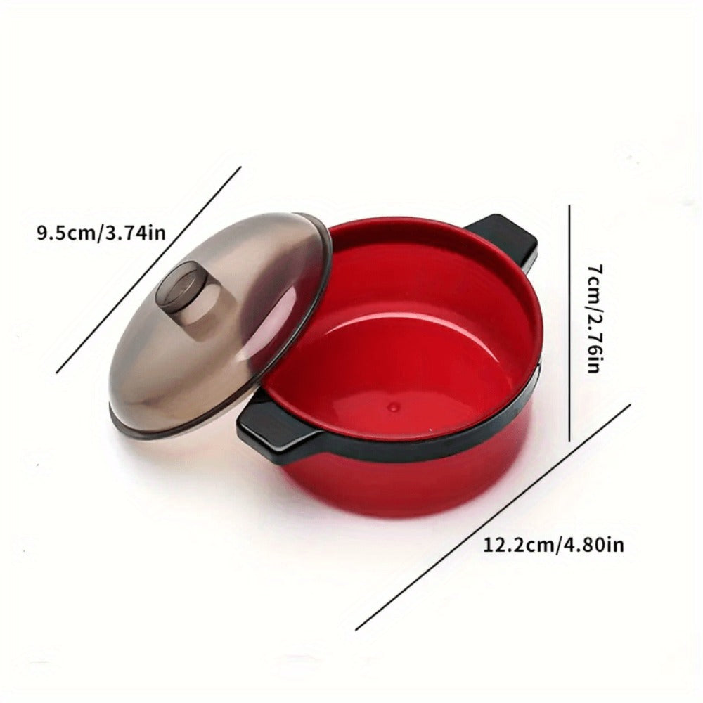 Kids Pretend Play Kitchen Set 51 Pcs – Cookware Tableware & Play Food Toddler Kitchen Toy for Boys & Girls Ages 3+ – STEM Learning Role Play Cooking Gift for Birthday Christmas Holiday Red