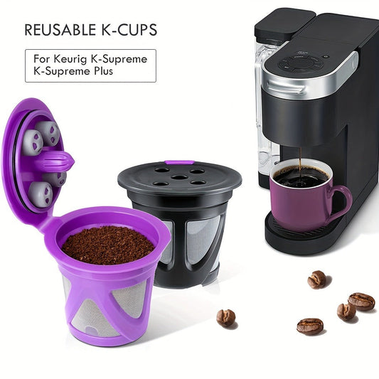 Reusable K-Cup Coffee Pods, 6-Pack, for Keurig K-Supreme and K-Supreme Plus
