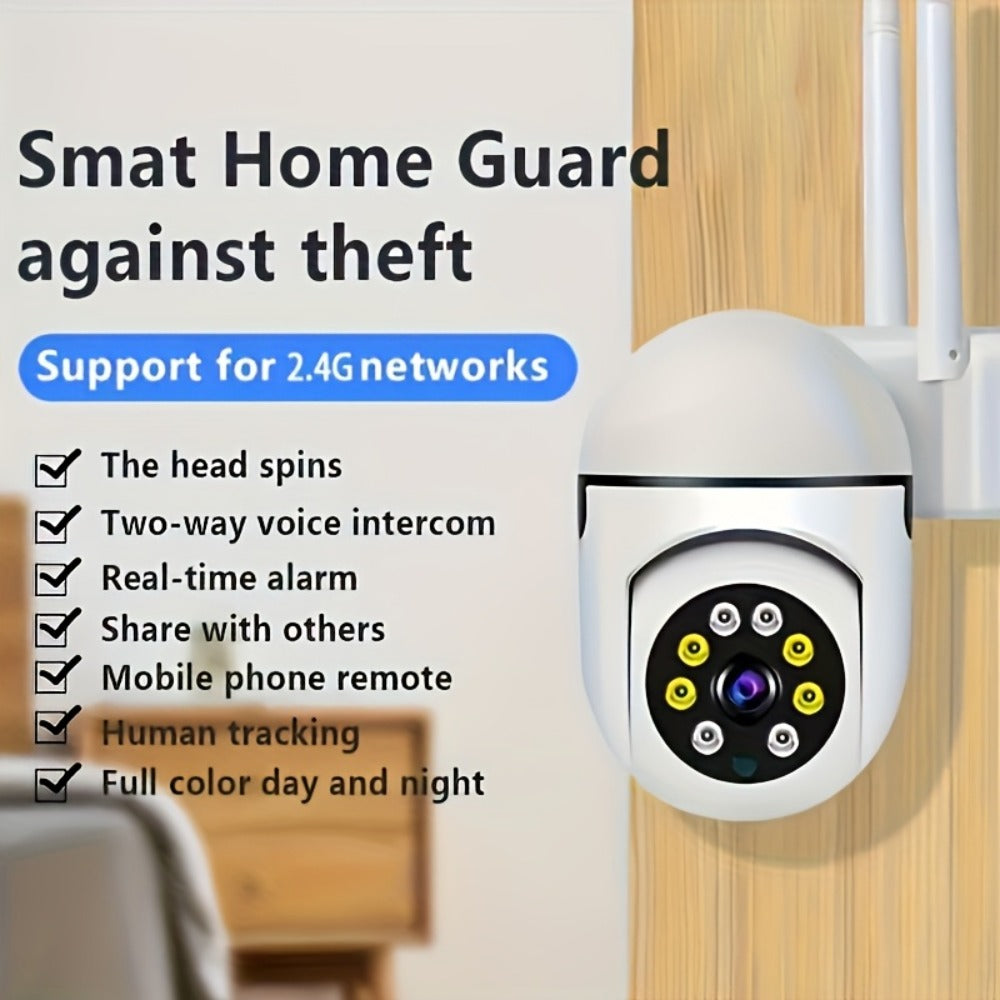 6-Pack Indoor Security Camera 1080P Full HD, 355° Pan Tilt, Night Vision, Two-Way Audio, Motion Detection, WiFi, USB Powered, App Control – Home Security System
