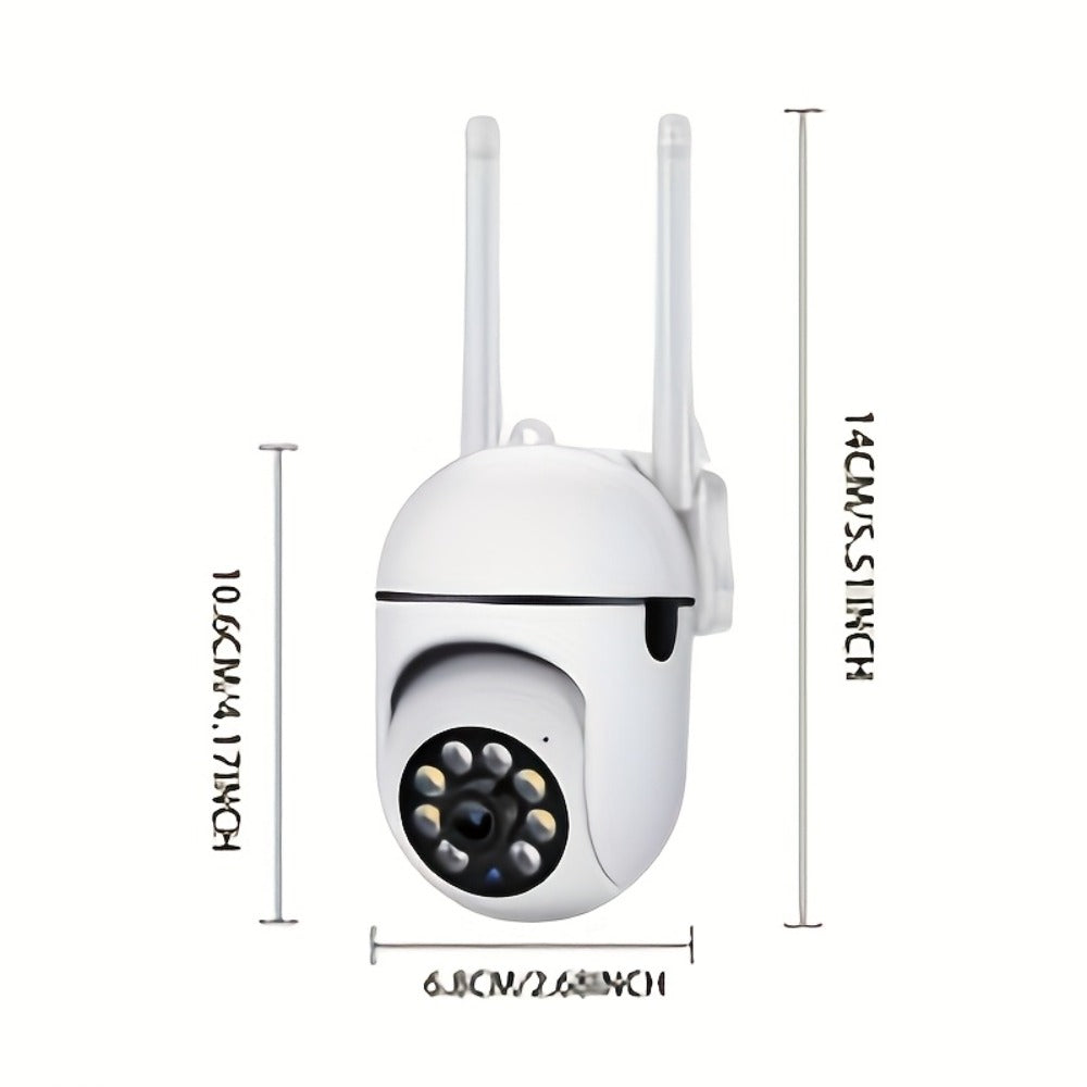 6-Pack Indoor Security Camera 1080P Full HD, 355° Pan Tilt, Night Vision, Two-Way Audio, Motion Detection, WiFi, USB Powered, App Control – Home Security System