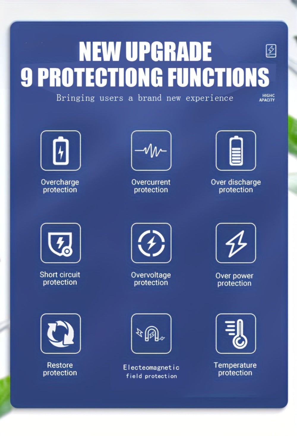 Dual USB Output Power Bank 10000mAh 5V 3A Polymer Lithium Rechargeable Battery Pack for Heated Clothing Heated Jacket Vest Hoodie Pants USB-C Micro Input LED Indicator Compact Portable Charger
