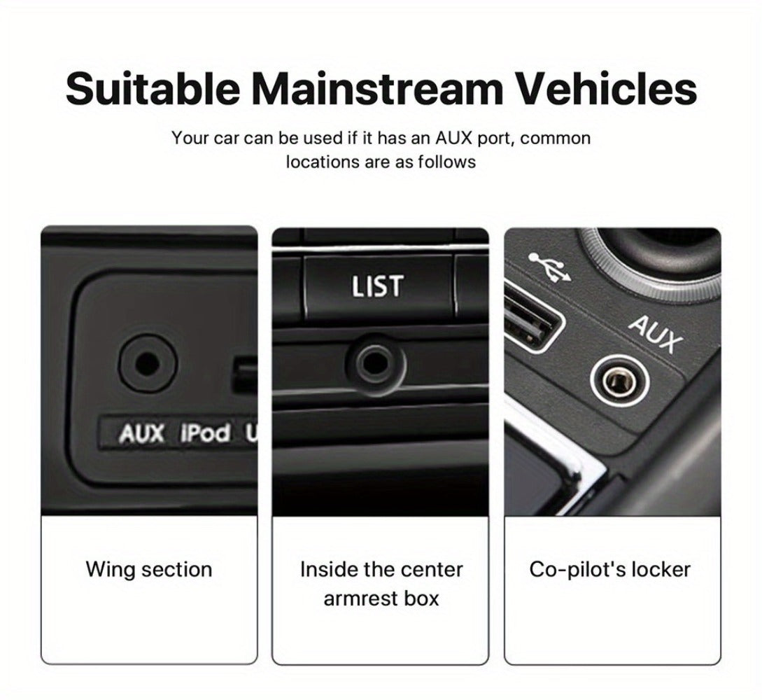 USB C to 3.5mm Audio Adapter with DAC Chip | SUNKANDI TRRS Headphone Jack Converter for iPhone 15 16 Galaxy S24 S23 iPad MacBook & All USB-C Devices – Hi-Fi Car Stereo Cord