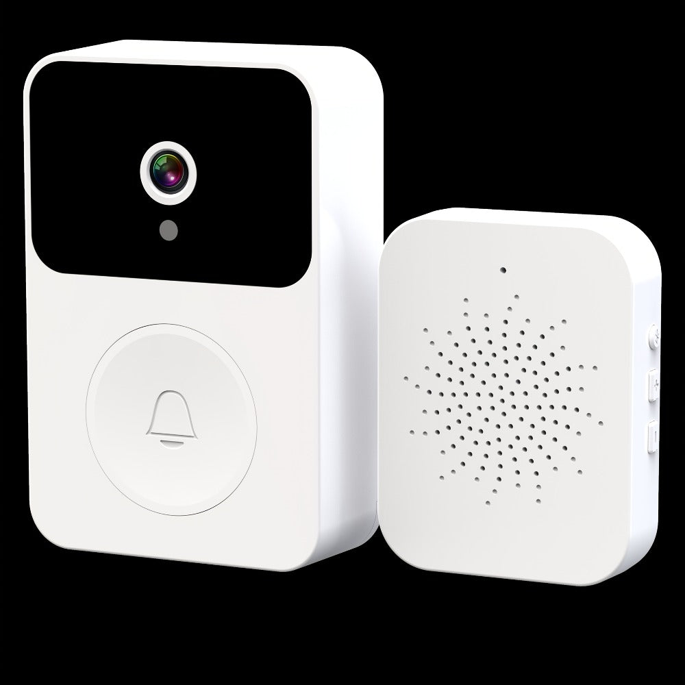 PIR Motion Video Doorbell Camera WiFi HD Night Vision with Two-Way Audio, Cloud & SD Card Storage, 2.4G App Control, Smart Wireless Doorbell for Home Security Intercom Apartment Front Door
