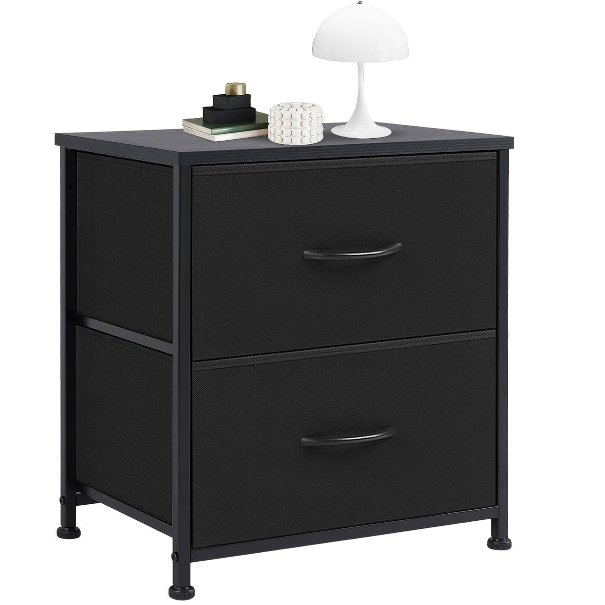 Nightstand shown in the 1 Pack-Black option