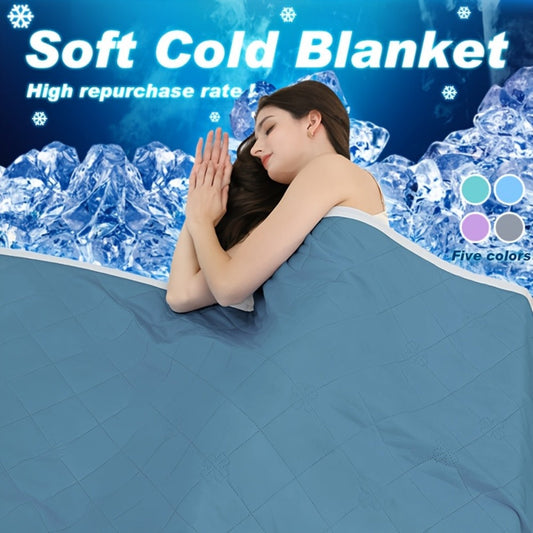 Acrylic Knit Blanket, Lightweight Open-Weave Throw and Bed Sizes in 5 Colors