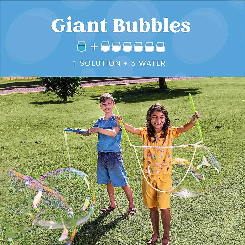 32oz Bubble Solution Refill Concentrate – Makes 2.5 Gallons, Compatible with Bubble Machines, Wands & Blowers, Non-Toxic Kids Outdoor Party Toy, Perfect for Birthdays, Weddings & Summer Fun