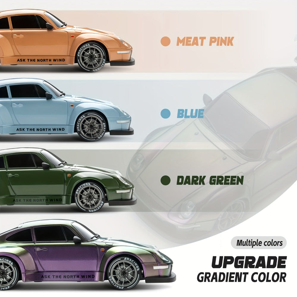 Drift RC Car 1:24 Scale S814, 360° Spin Remote Control Stunt Car in 5 Colors