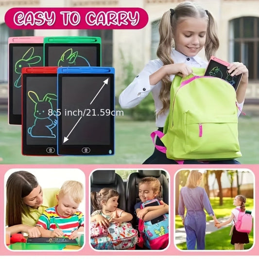 LCD Doodle Board Bulk Pack, 10 or 20 Count, 8.5 Inch Reusable Erasable Drawing Tablets for Kids