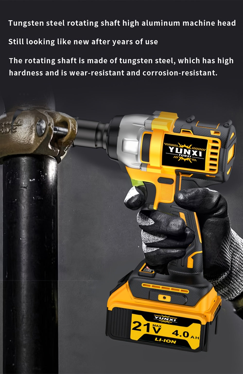 21V Cordless Drill Brushless Impact Wrench Multifunctional – Lithium Battery, Quick Charger, Variable Speed, Tighten Screws & Bolts, Compact Power Tool for Home, Car Repair & DIY – Multiple Battery & Bundle Configurations