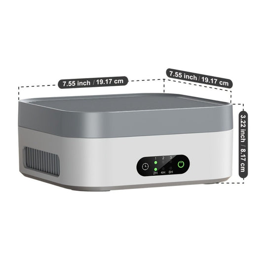 USB-C HEPA Air Purifier with Touch Controls and 16 dB Sleep Mode, Single or 2-Pack
