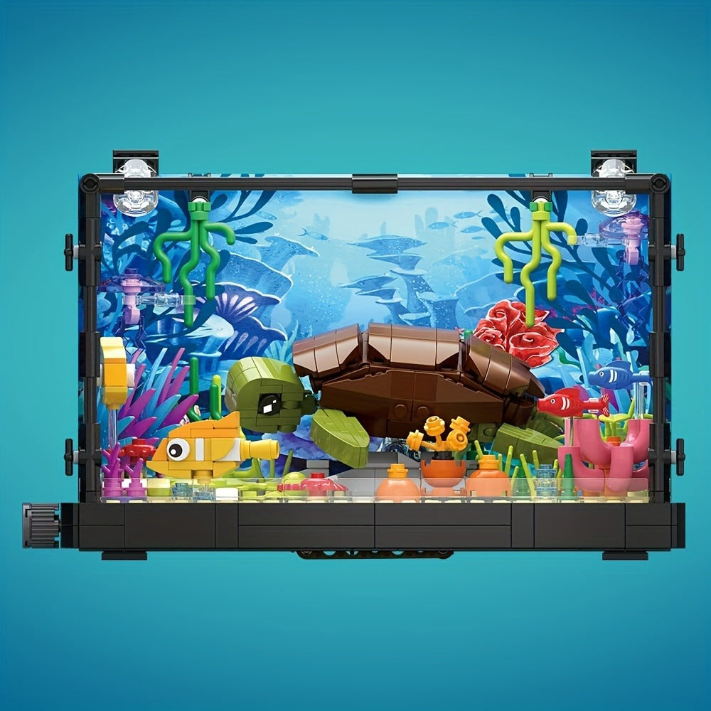 Marine Turtle Aquarium Building Block Model Kit MY072