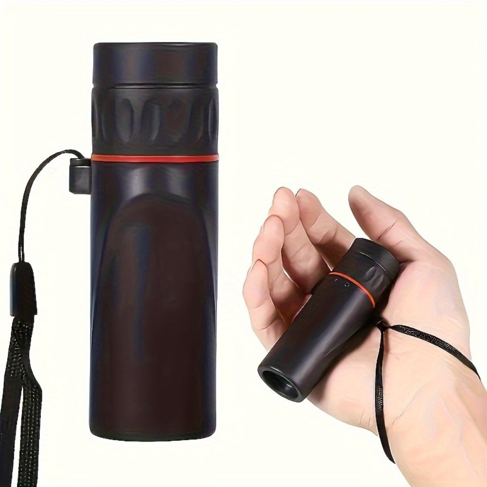 10X25 Monocular Telescope with Ergonomic Rubber Grip | Lightweight Fixed Focus 10X Zoom 25mm Lens for Hiking, Camping, Birdwatching, Hunting & Outdoor Sports