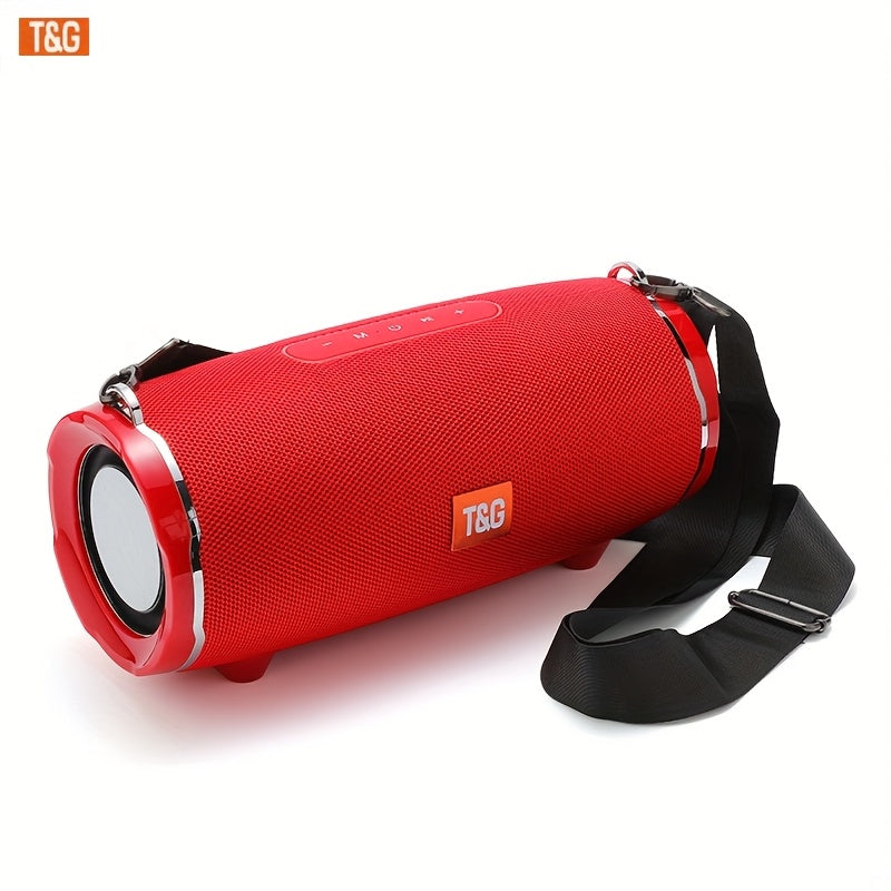 TG187 IPX4 Waterproof Outdoor Bluetooth Speaker | Dual Speakers, 4800mAh Rechargeable Battery, TWS Stereo Pairing, High Volume Portable Wireless Boombox for Party, Picnic, Camping & Stage