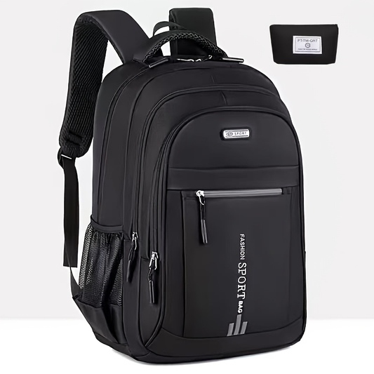 Business Travel Backpack for Men, Nylon Multi-Compartment Design with Bag Combination Options