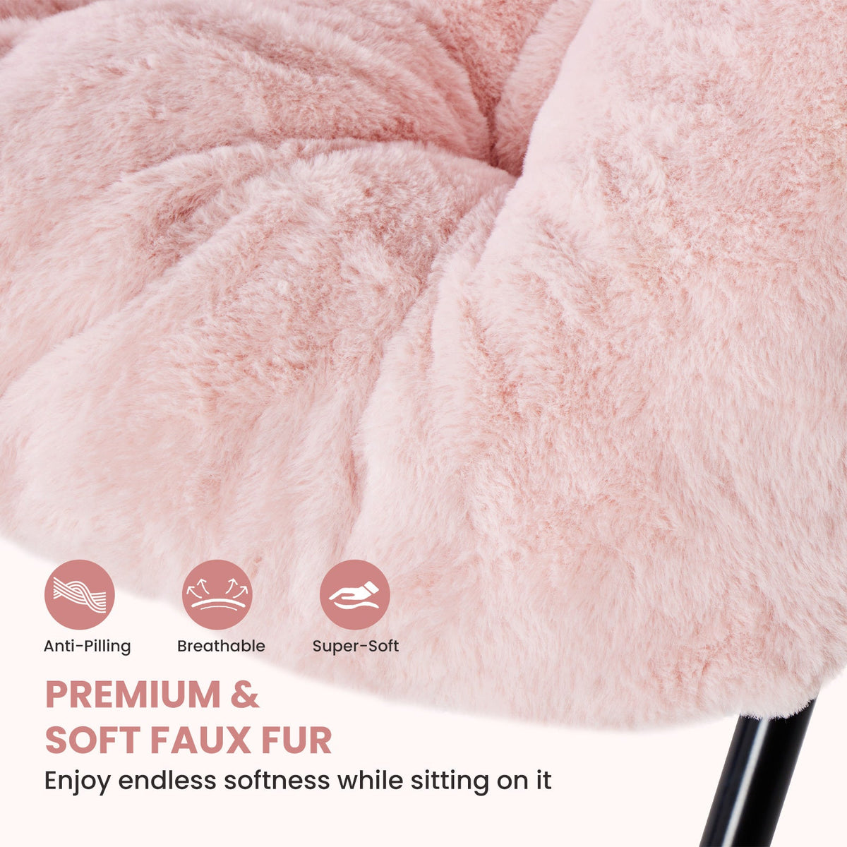 Foldable Lounge Chair with Multiple Color Options for Bedroom detail image - detail view 10