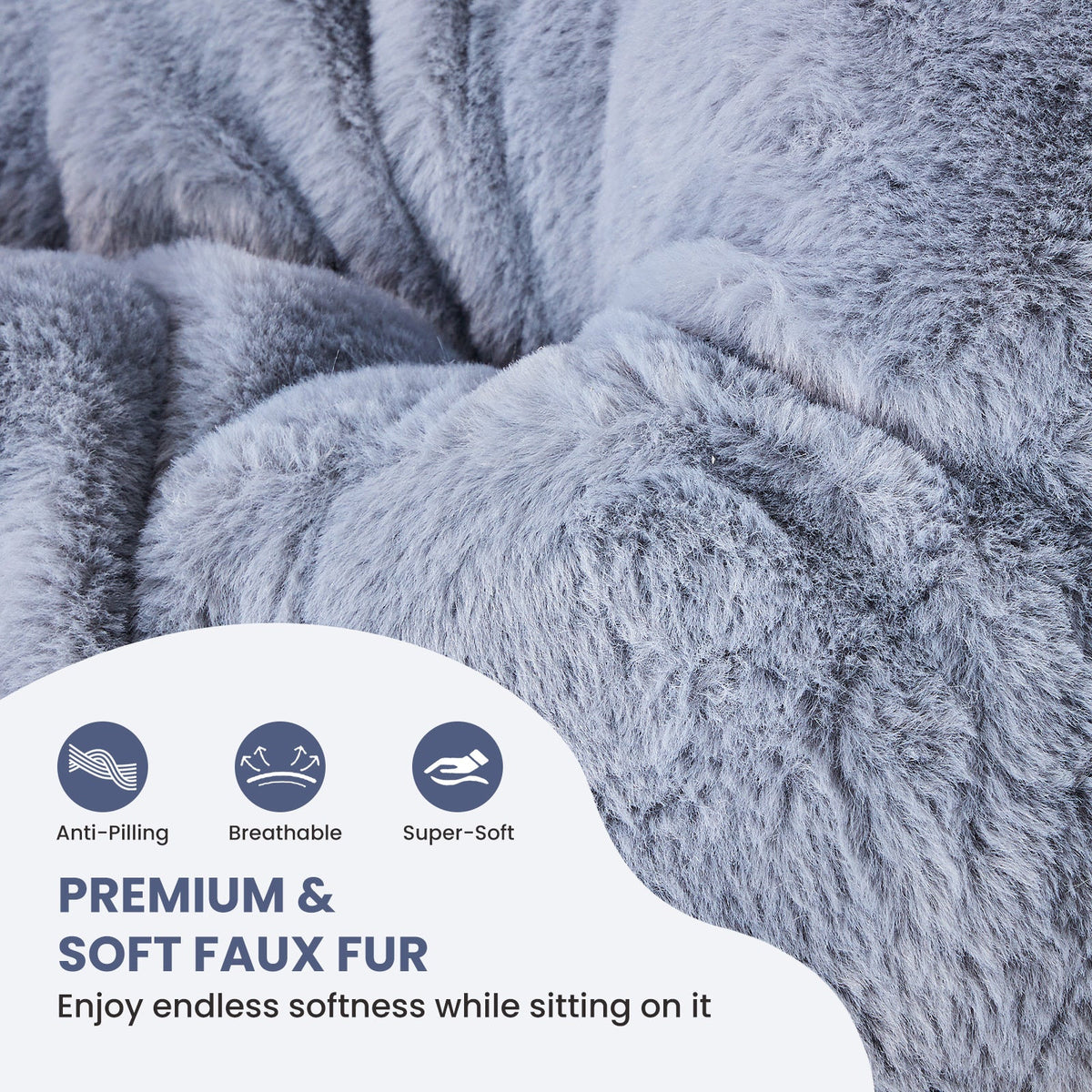 Foldable Lounge Chair with Multiple Color Options for Bedroom detail image - detail view 20