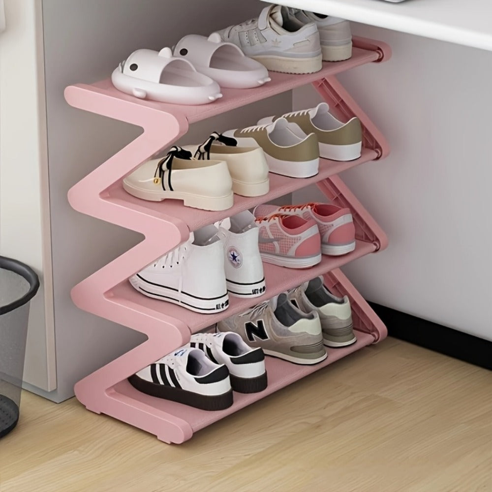 Foldable Shoe Rack with Large-Capacity Storage for Organized Everyday Storage detail image - detail view 15