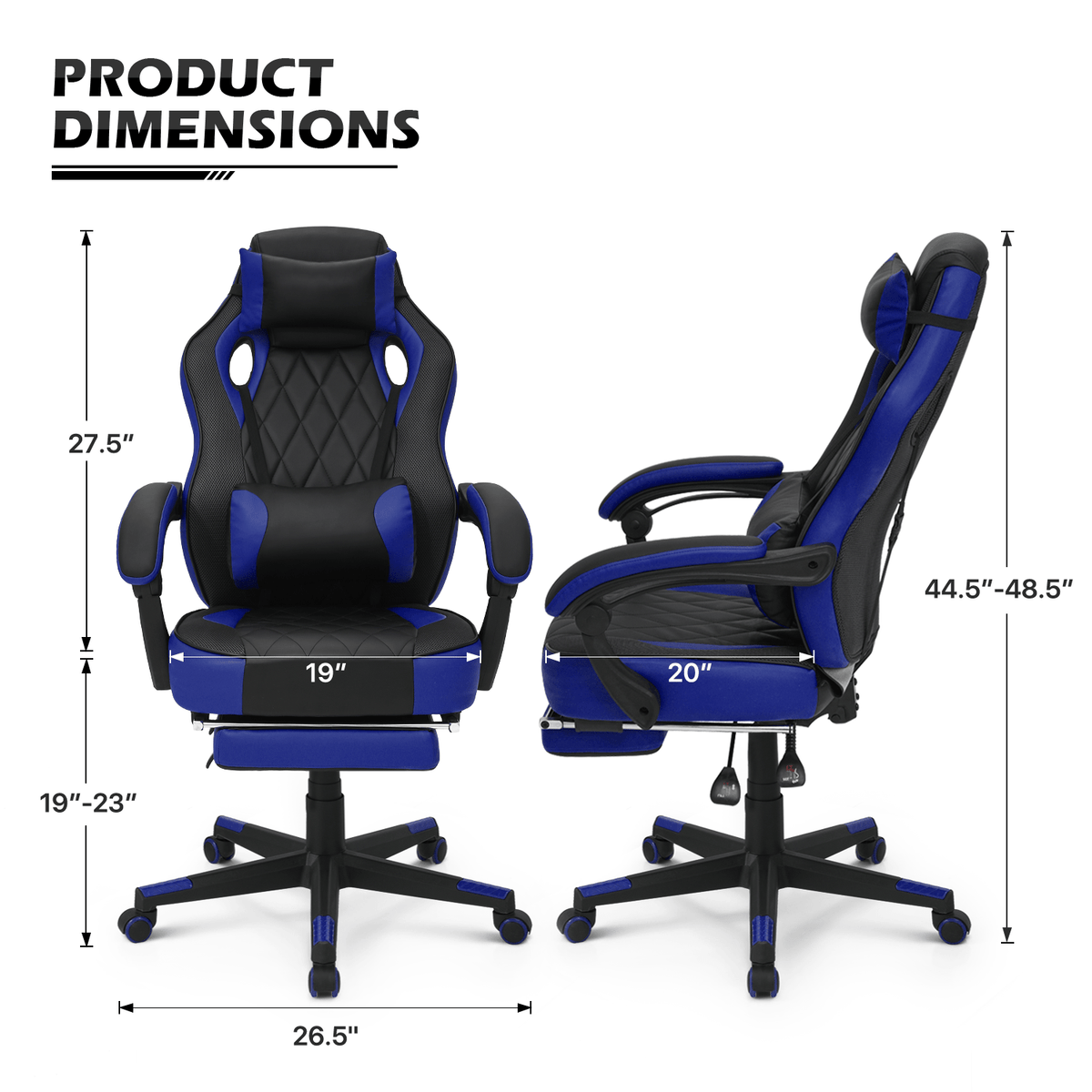 Gaming Chair, High-Back Gaming Seat for Comfortable Everyday Seating detail image - detail view 26