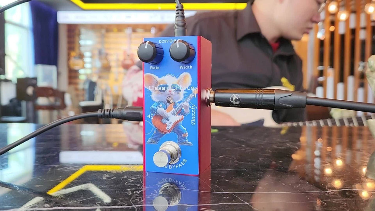 Guitar Effects Pedal, 9V, Mini, Ultimate, Drive for Electric Guitar Or Bass Tone Shaping detail image - detail view 17