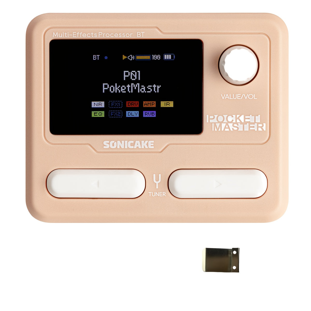 Guitar Multi-Effects Processor shown in the QME-10PK option