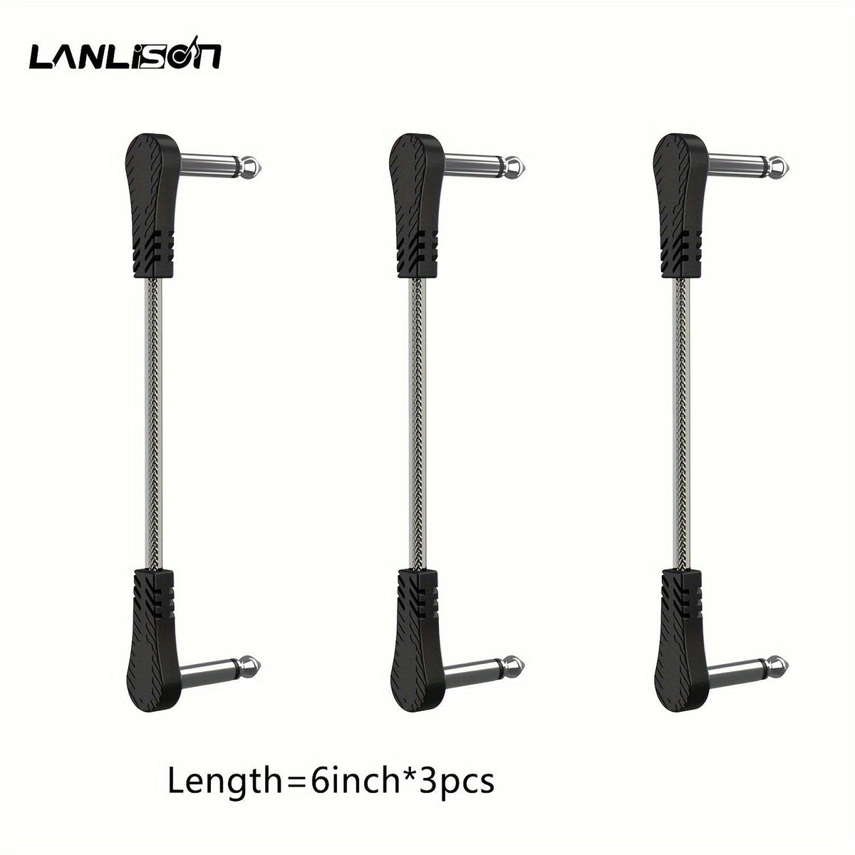 Guitar Pedal Patch Cable Set shown in the 5.91inch*3PCS option