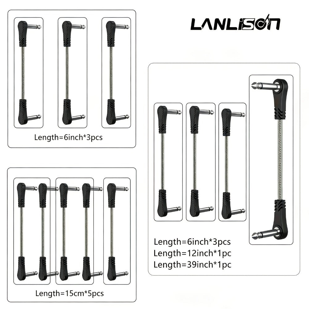 Guitar Pedal Patch Cable Set shown in the main product view