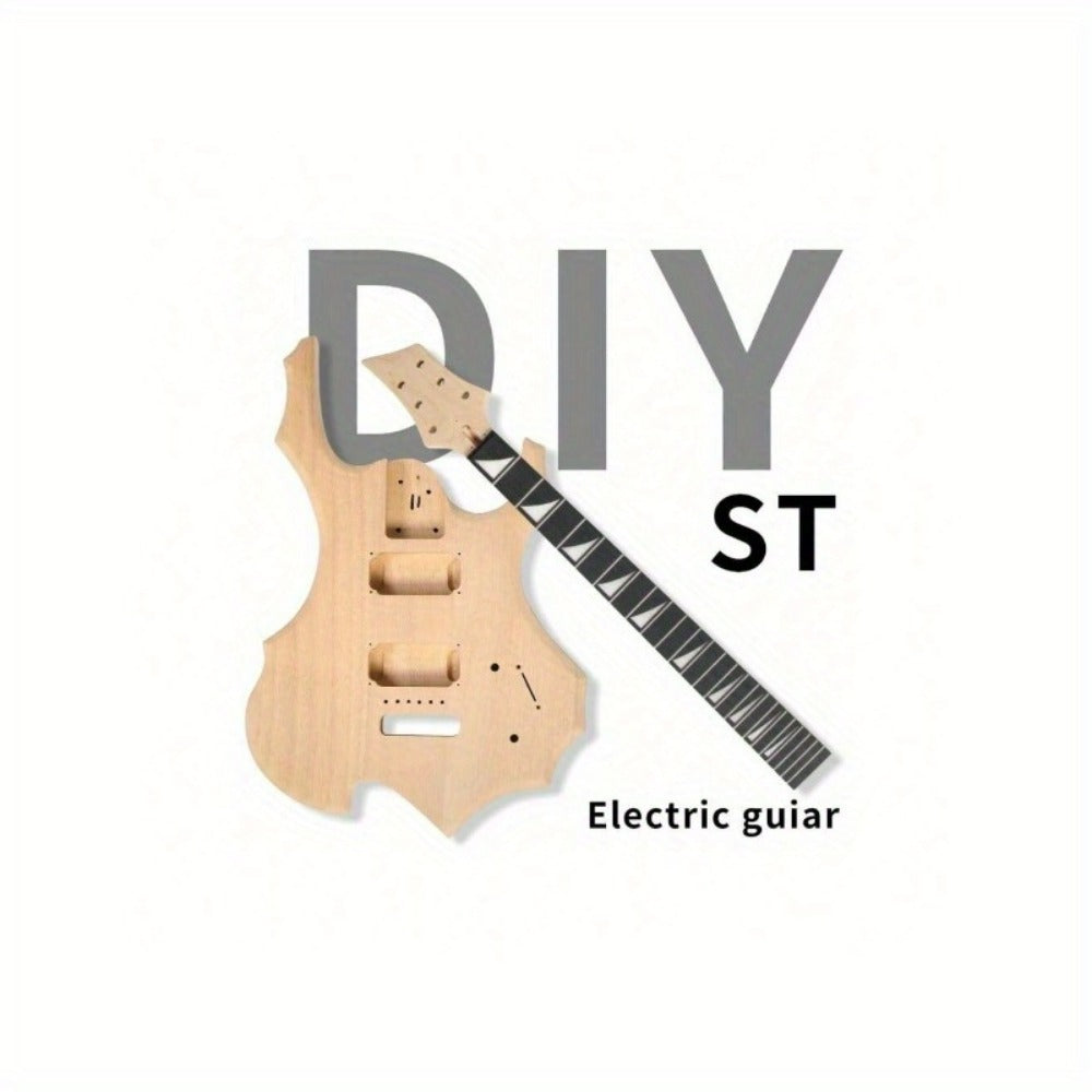 Guitar Replacement Part, DIY, Mahogany, Body for Guitar Repair detail image - detail view 4