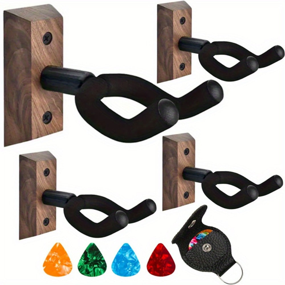 Guitar Stand, 2 Pack, Wall, Mount, Pack for Holding And Displaying Guitars detail image - detail view 3