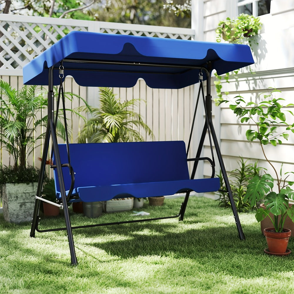 Heavy-Duty Porch Swing with Multiple Color Options for Patio detail image