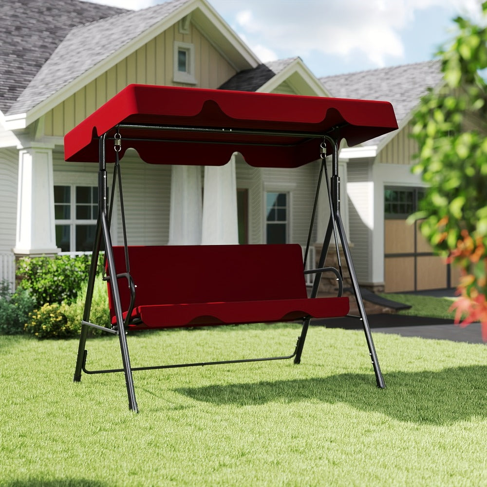 Heavy-Duty Porch Swing with Multiple Color Options for Patio detail image - detail view 8