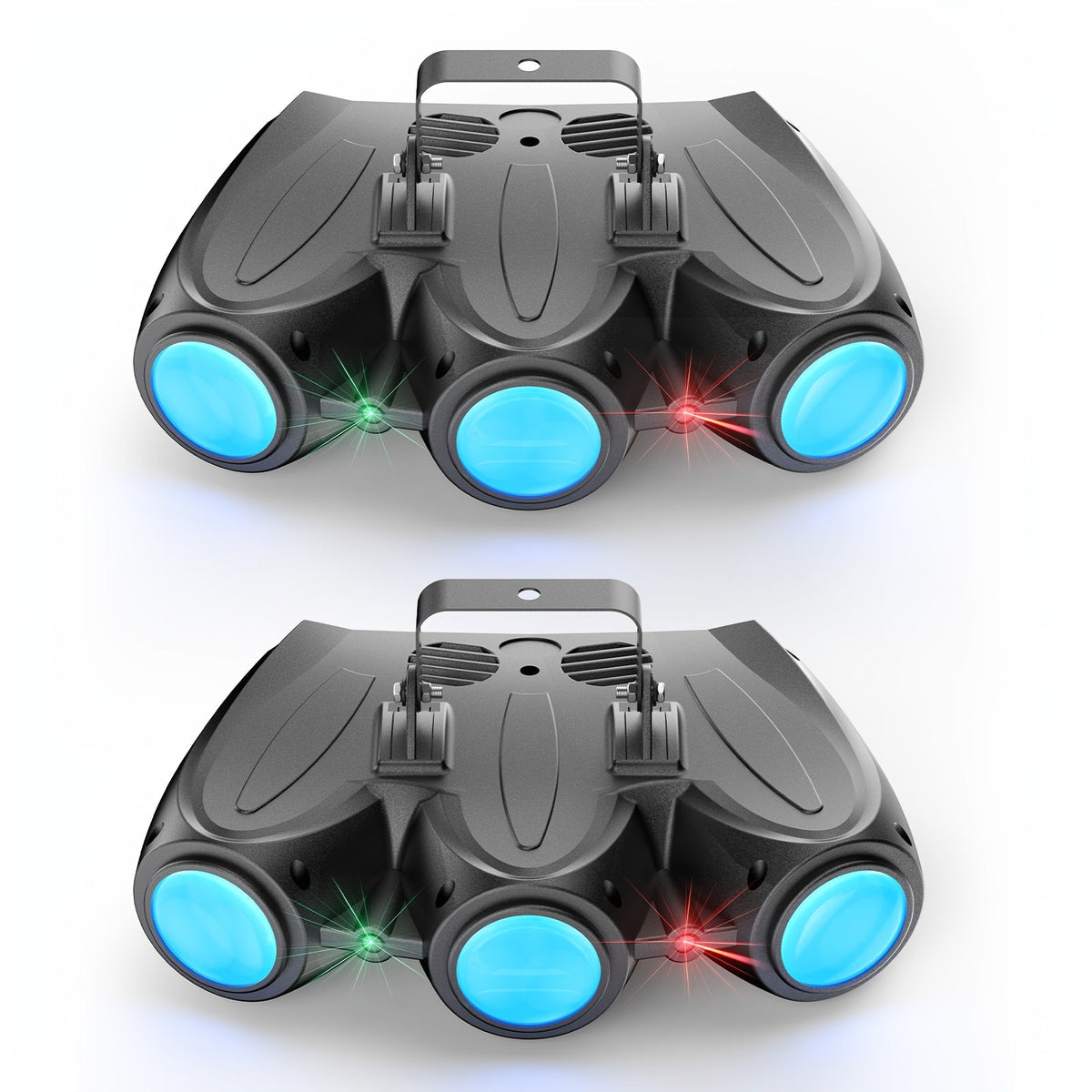 LED Stage Light shown in the 2pcs option