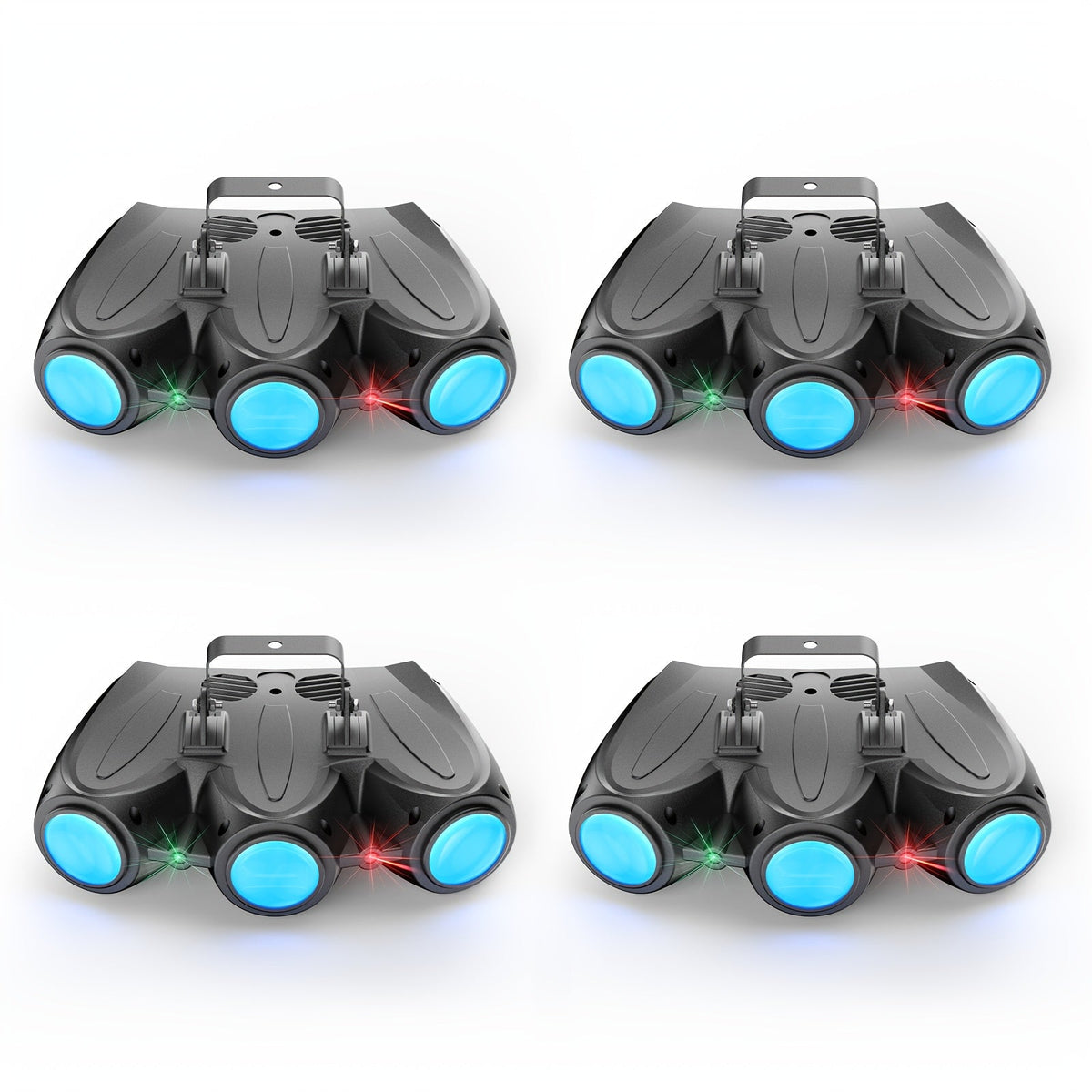 LED Stage Light shown in the 4pcs option