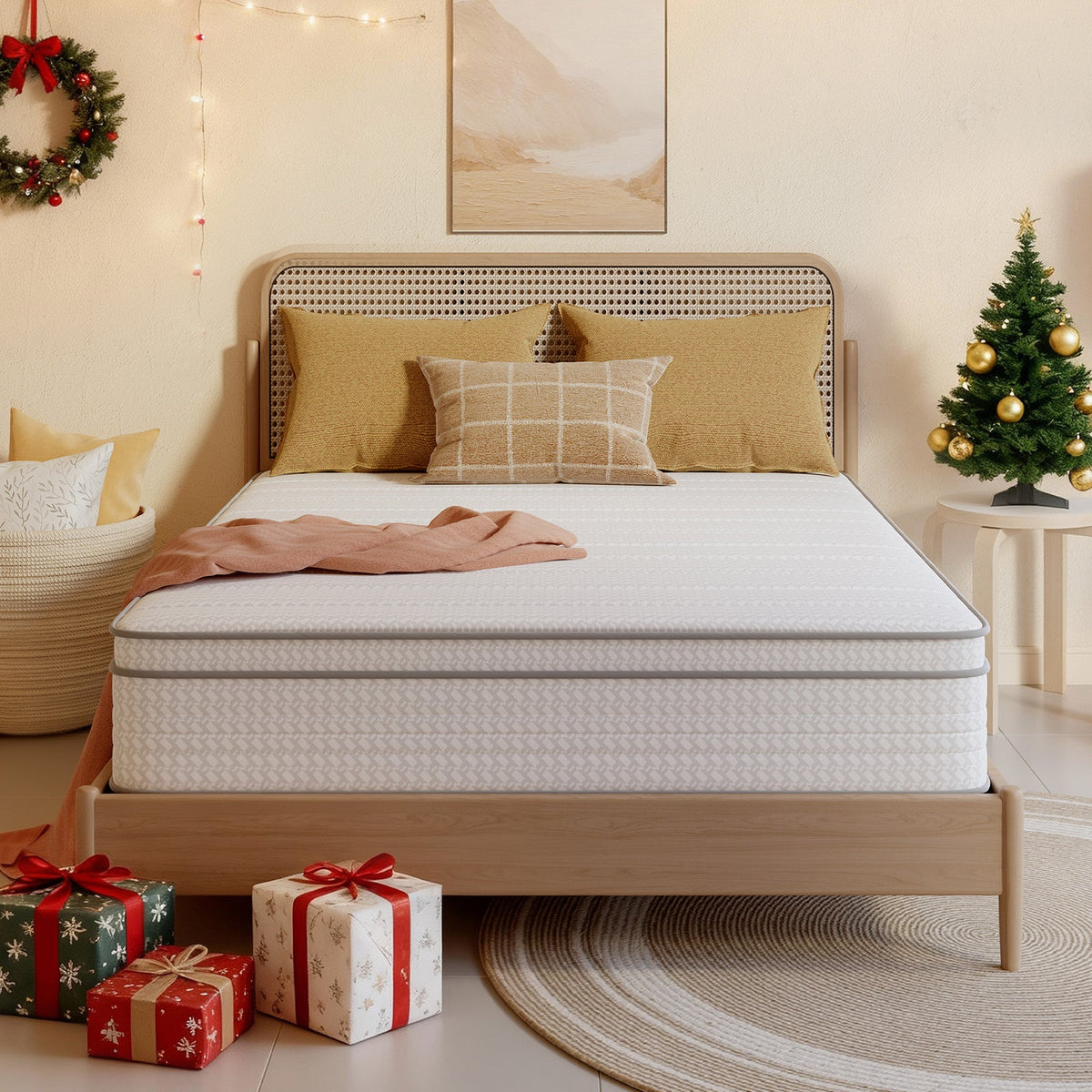 Mattress shown in the Twin, 10 inch option