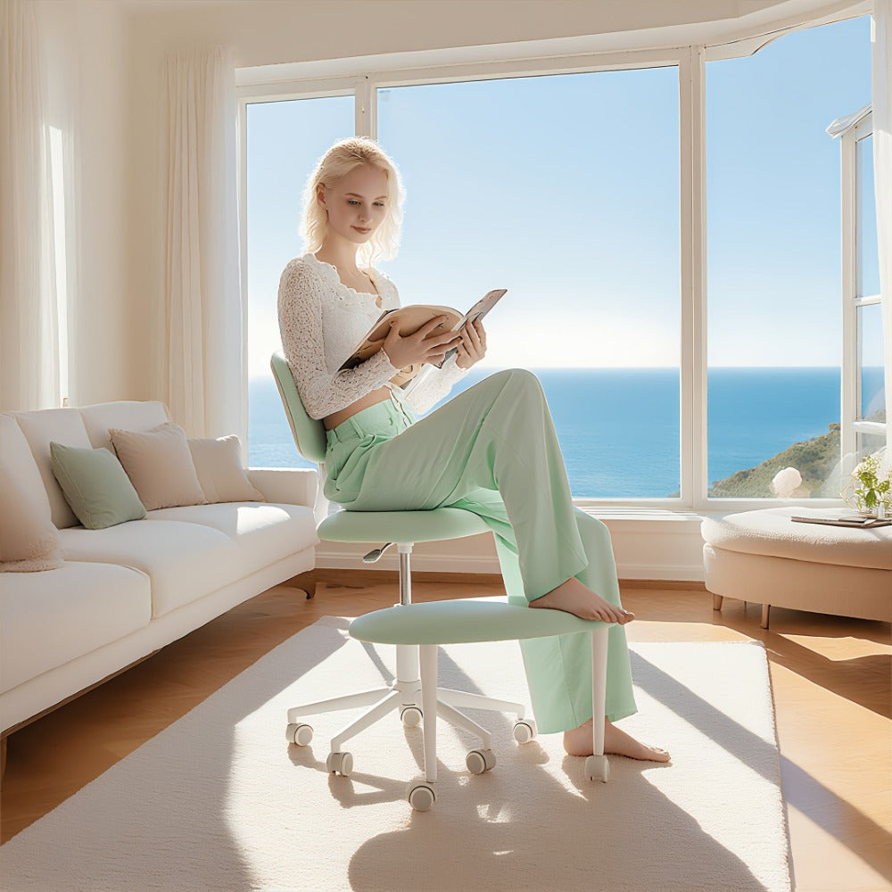 Meditation Chair with Cross-Legged Seat and Adjustable Height detail image - detail view 33
