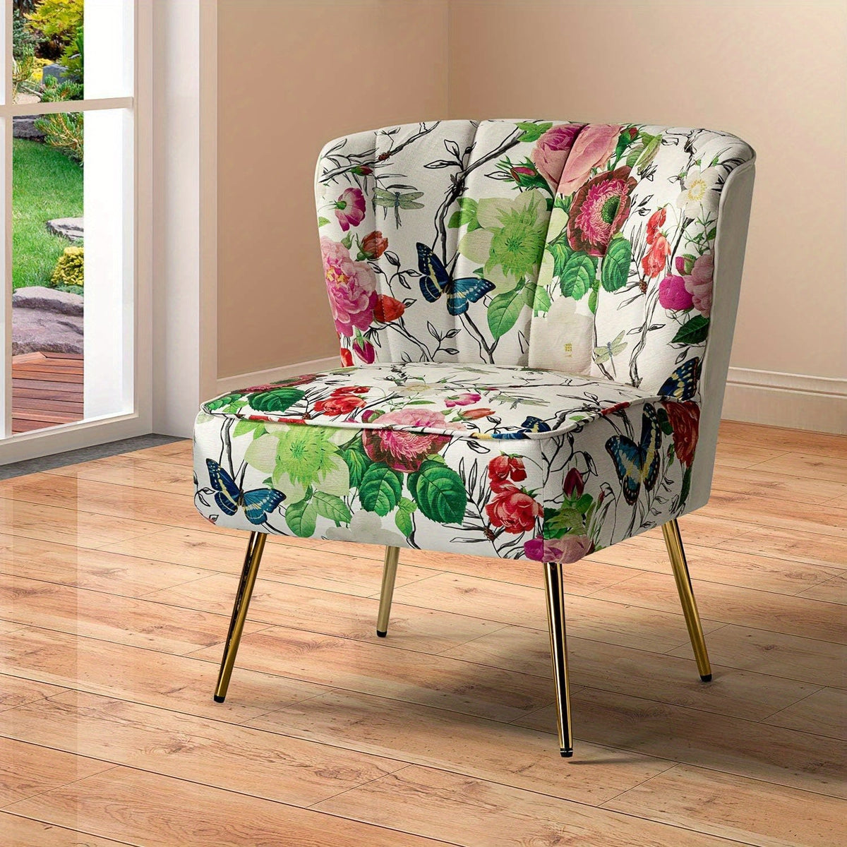 Accent Chair shown in the S1-ivory option