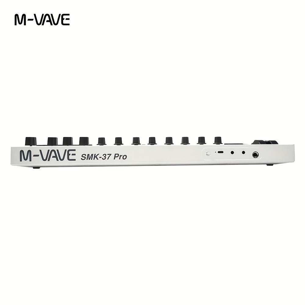 MIDI Keyboard Controller, Portable, 37 Keys, M-VAVE, SMK-37, Pro for Music Production detail image - detail view 8