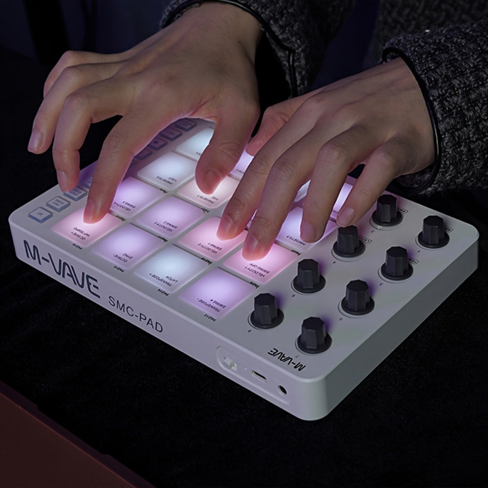 MIDI Pad Controller, USB, Wireless, Professional-Grade, Multi-Effects for Music Production detail image - detail view 5