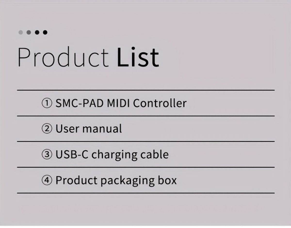 MIDI Pad Controller, Wireless, USB, M-VAVE, Portable for Music Production detail image - detail view 21