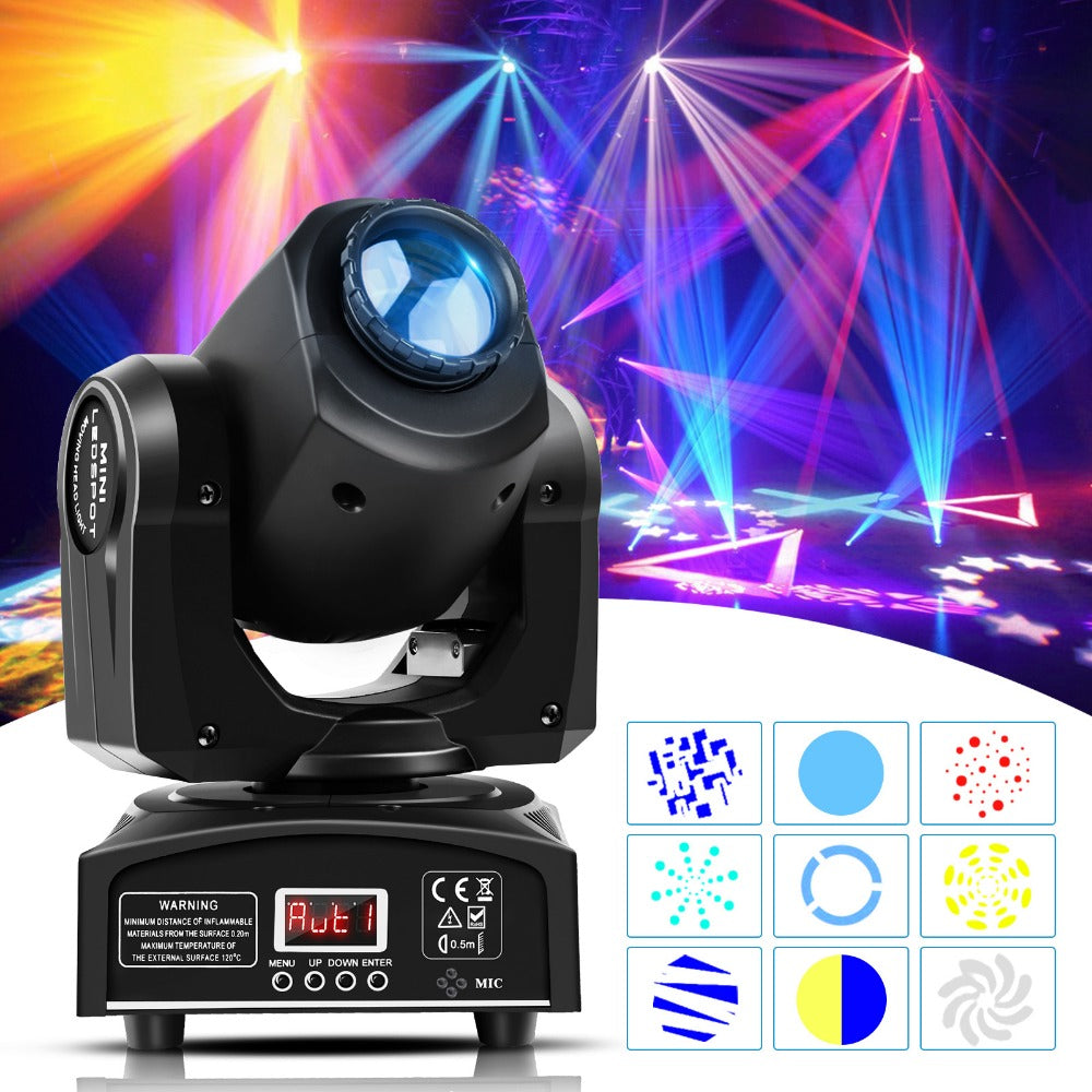 Moving Head DJ Light shown in the main product view