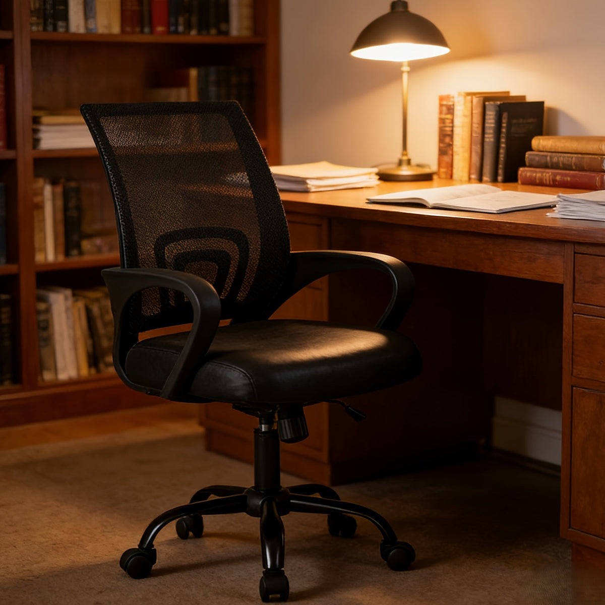 Office Chair shown in the Black, 1P option
