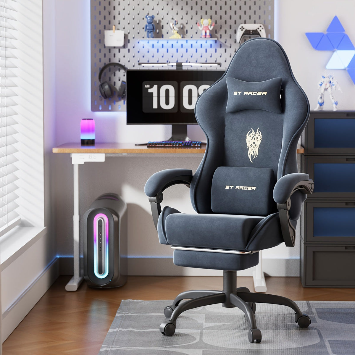 Gaming Chair shown in the Gray option